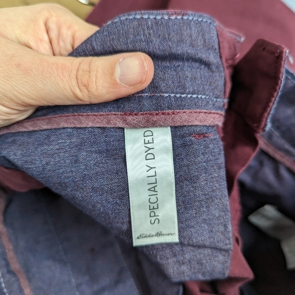 Eddie Bauer Legend Wash Specially Dyed Straight Leg Pants Sz 2 - Picture 14 of 15
